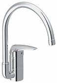 Grohe Eurodisc Сosmopolitan Cosmo  смеситель однорычажный для мойки, высок. излив 32259002