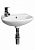 Мини-раковина Jika Lyra 45x45, 1 отв. д/смес. Слева 8152710001051