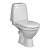 Унитаз-компакт Jika Baltic, белый горизонт. выпуск, н п, с арматурой 3 6L, 2428.6.242