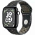 Apple Watch Series 10 46mm Jet Black Aluminum Case with S/M Lake Green Sport Band