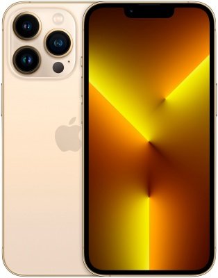 Apple iPhone 13 Pro Max 128Gb золотой (MLLT3RU/A)
