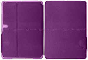 Чехол Eg для Samsung Galaxy Note 10.1 P6050 рифлёный Фиолетовый