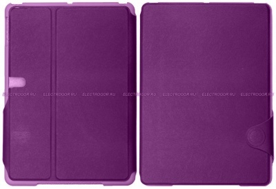 Чехол Eg для Samsung Galaxy Note 10.1 P6050 рифлёный Фиолетовый