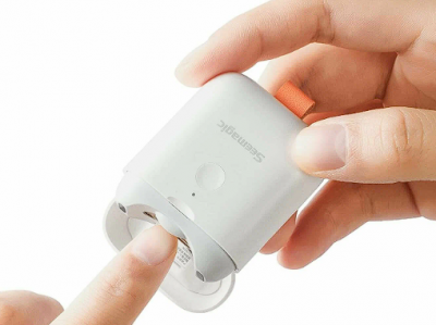 Электрические кусачки для ногтей Xiaomi Seemagic Mini nail clippers (Smph-Zjd04c) оражевый