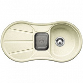 Кухонная мойка Blanco Cron 6 S гранитная 2 чаши с крылом, цвет жасмин 512001