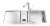 Кухонная мойка Smeg Lqr100f-2