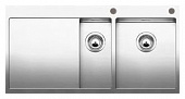 Кухонная мойка Blanco Claron 6S-If,А (чаша слева) нерж. сталь с клапаном 514002