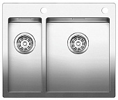 Кухонная мойка Blanco Claron 340,180-If,А нерж. сталь с клапаном-автоматом 514204