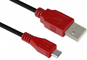 Аудио-кабель Remax (A), 3.5 мм, силикон, металл, 1.0 м, круглый, доп.защита от перегибания, красный