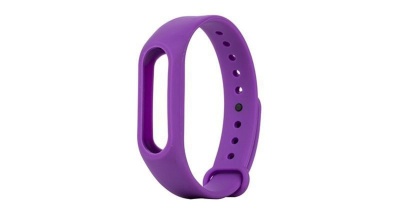Ремешок силиконовый для Mi Band 3 фиолетовый