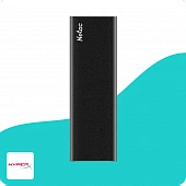 Внешний SSD Netac Z SLIM 500 ГБ 
