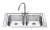 Кухонная мойка Smeg Lv95-3 Кухонная мойка Smeg Lv95-3
