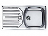 Кухонная мойка Franke Norm 45~3 1,2  cпереливом,чаша слева,размер 78*43,5 см.,шкаф 50, нержавеющая сталь,д