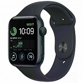Apple Watch Se 2024 Gps 44mm Midnight Alum. w/ Sport Band Mxej3 S/M
