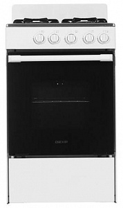 Газовая плита Dexp 1Gc50ma/W белый