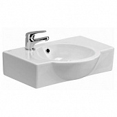 Раковина Cersanit Nano, белая 50 см, в 1 отв., левая, 100211L