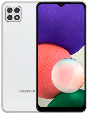 Смартфон Samsung Galaxy A22s 5G 4/128 ГБ RU, белый