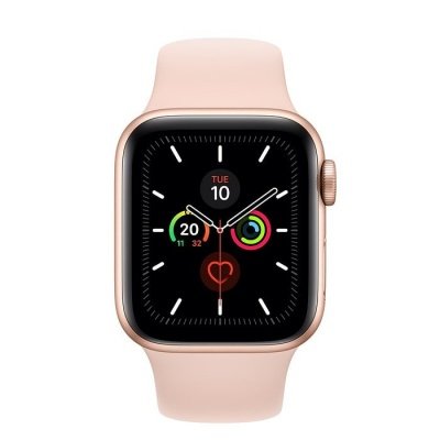 Apple Watch Series 5 GPS 40mm Aluminum Case with Sport Band розовый