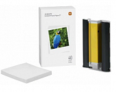 Фотобумага самоклеющаяся Xiaomi Instant Photo Paper 3 inches (40 листов + 1 лента)