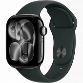 Apple Watch Series 11 42mm Jet Black with Black Sport Band