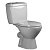 Унитаз-компакт Sanitrend Nerea, белый н п, с арматурой 3 6L, с жестким сидением, 81004