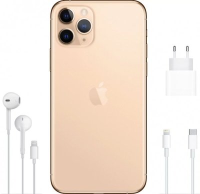 Смартфон Apple iPhone 11 Pro Max 256Gb Gold (Золотой)