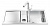 Кухонная мойка Smeg Lqr100-2