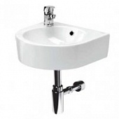 Раковина Cersanit Nano, 40 см, белая , в 1 отв., левая, 100209L