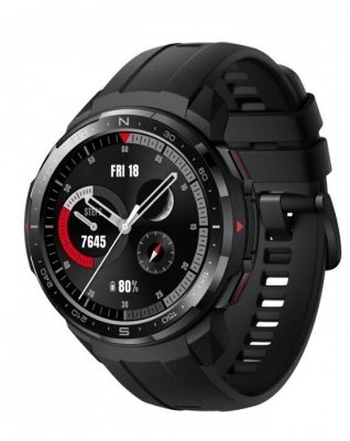 Умные часы c GPS HONOR Watch GS Pro (silicone strap) угольный черный