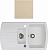 Кухонная мойка Kuppersberg Modena 1,5B1d White