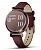 Часы Garmin Lily 2 Classic Dark Bronze with Mulberry Leather Band/Cream Gold with Tan Leather