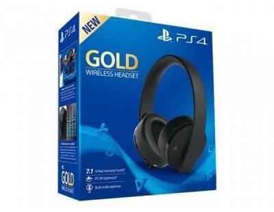 Наушники беспроводные PlayStation 4 Gold (CUHYA-0080) 