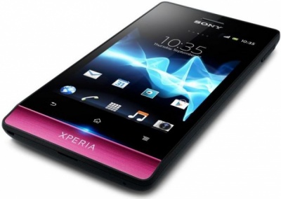 Sony Xperia miro Black Pink