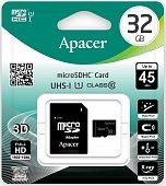 Карта памяти Apacer microSD 32GB High-Capacity (Class 10) UHS-1 U1 R85
