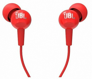 Наушники JBL C100SI red