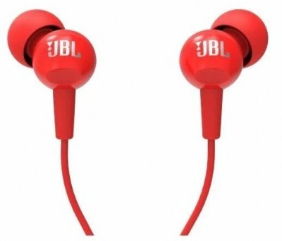 Наушники JBL C100SI red