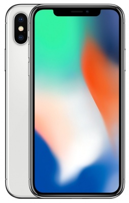 Apple iPhone X 256Gb Silver (серебристый)
