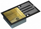 Кухонная мойка ZorG Inox-Glass 780*510 Gl-7851-Black-Bronze