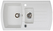 Кухонная мойка Kuppersberg Alba 1,5B1d White Alabas.