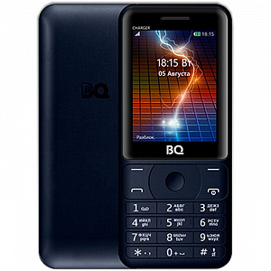 Мобильный телефон BQ-2425 Charger темно-синий