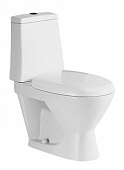 Унитаз-компакт Sanitren Bavaria, белый н п, с арматурой 3 6L, с сидением микролифт, 11003 