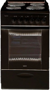 Электрическая плита Лысьва Эп 411 Мс коричневая, без крышки