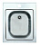 Кухонная мойка Franke Blx 710~выпуск 1 1,2  размер 50*60 см.,шкаф 50, нержавеющая сталь,полированная ,Fran