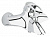 Смеситель однорычажный для ванны Grohe Dn15 Chiara 32306000