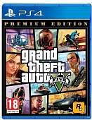 Игра для PlayStation 4 Grand Theft Auto V. Premium Edition, русские субтитры