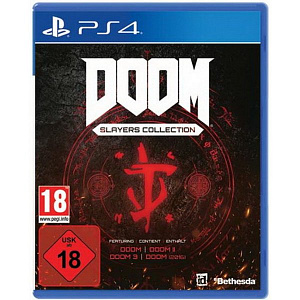 Игра DOOM Slayers Collection (Doom + Doom 2 + Doom 3 + Doom 2016) (PS4)