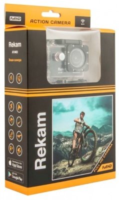 Экшн-камера Rekam A140 1xCMOS 12Mpix черный