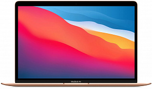Ноутбук APPLE MacBook Air M1 13.3", IPS, Apple M1 16ГБ, 512ГБ SSD, Mac OS, Z12A0008R, золотой