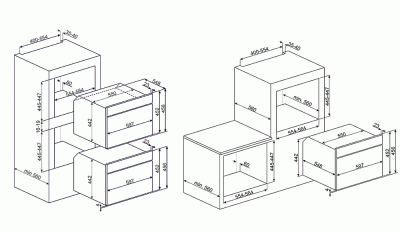 Духовой шкаф Smeg Sf4390vx