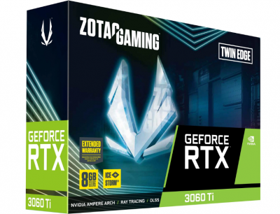 Видеокарта Zotac Gaming GeForce RTX3060Ti 8Gb Gddr6